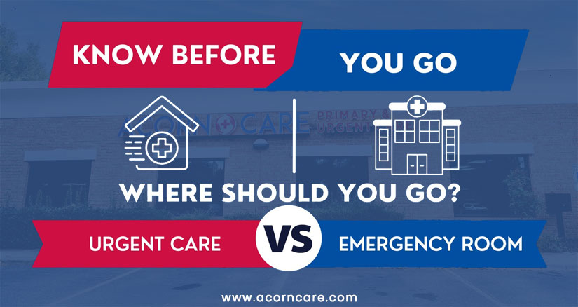urgent care vs emergency room in Chesapeake, VA