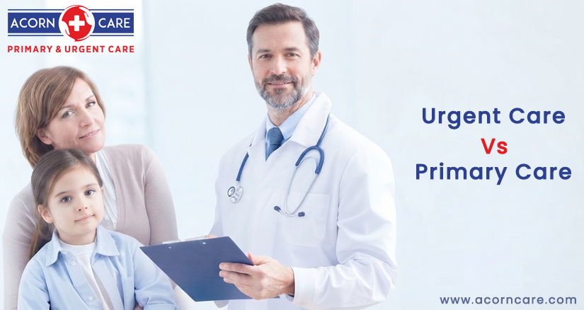 urgent care vs primary care in Chesapeake, VA